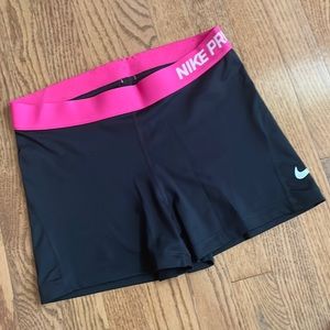 Nike Pro dri-fit shorts